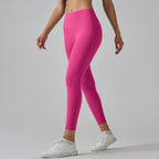 Womens Sports Yoga 75%nylon 25%spandex Leggings Y-6647 print logo 77