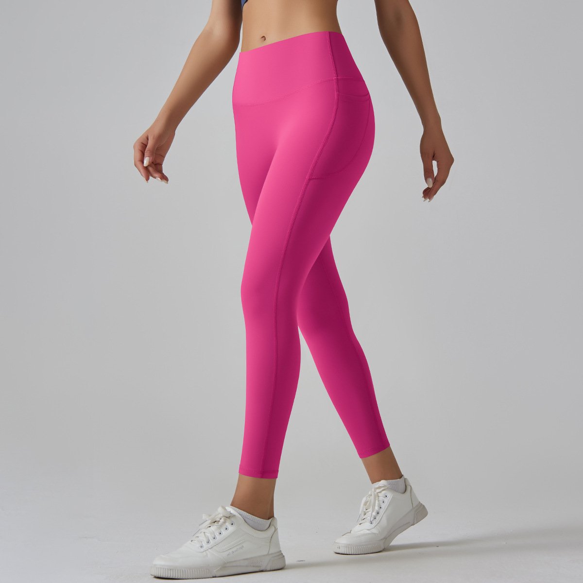 Womens Sports Yoga 75%nylon 25%spandex Leggings Y-6647 print logo 77