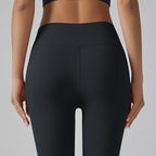 Womens Sports Yoga 75%nylon 25%spandex Leggings Y-6647 print logo 69