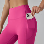 Womens Sports Yoga 75%nylon 25%spandex Leggings Y-6647 print logo 81