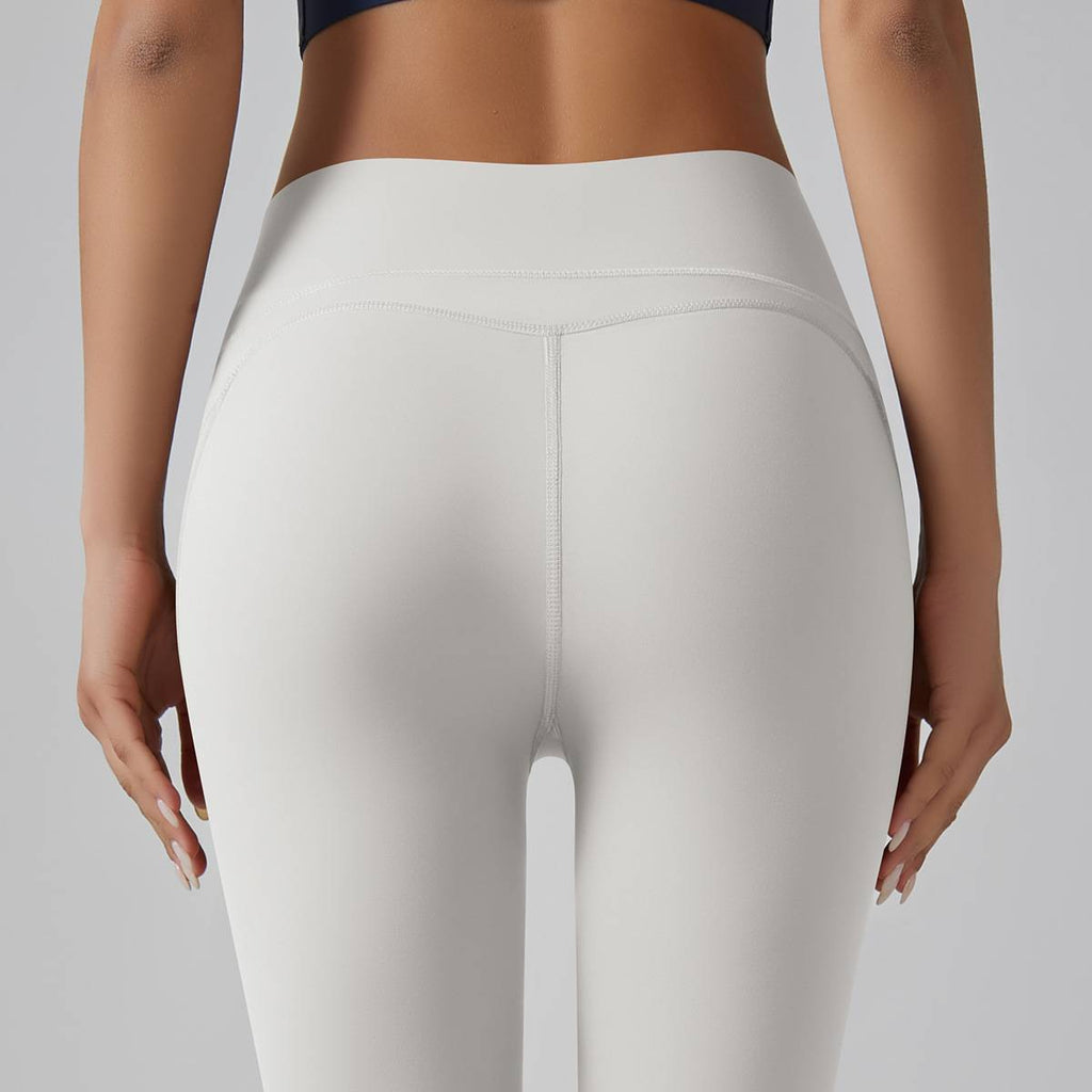 Womens Sports Yoga 75%nylon 25%spandex Leggings Y-6647 print logo 33