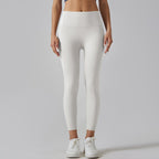 Womens Sports Yoga 75%nylon 25%spandex Leggings Y-6647 print logo 21