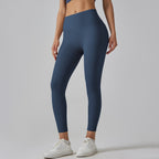 Womens Sports Yoga 75%nylon 25%spandex Leggings Y-6647 print logo 37