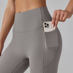Womens Sports Yoga 75%nylon 25%spandex Leggings Y-6647 print logo 53