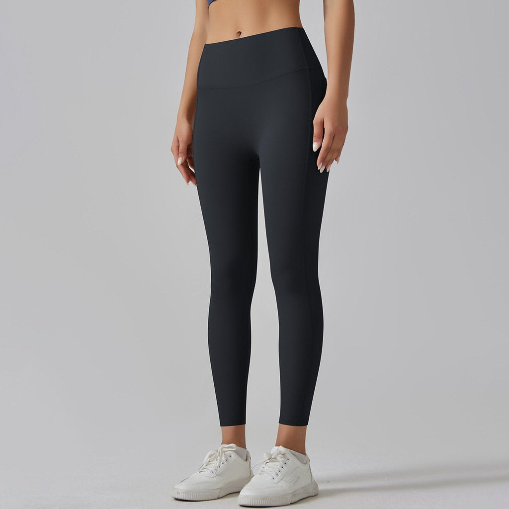Womens Sports Yoga 75%nylon 25%spandex Leggings Y-6647 print logo 58