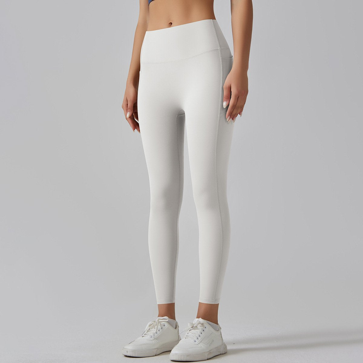Womens Sports Yoga 75%nylon 25%spandex Leggings Y-6647 print logo 22