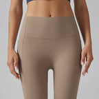 Womens Sports Yoga 75%nylon 25%spandex Leggings Y-6647 print logo 14