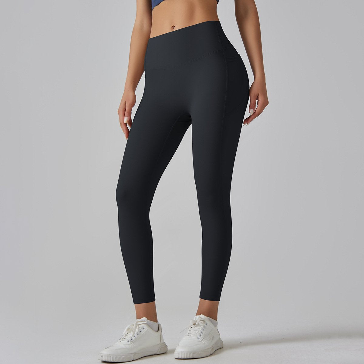 Womens Sports Yoga 75%nylon 25%spandex Leggings Y-6647 print logo 59