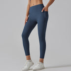 Womens Sports Yoga 75%nylon 25%spandex Leggings Y-6647 print logo 39