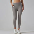 Womens Sports Yoga 75%nylon 25%spandex Leggings Y-6647 print logo 47
