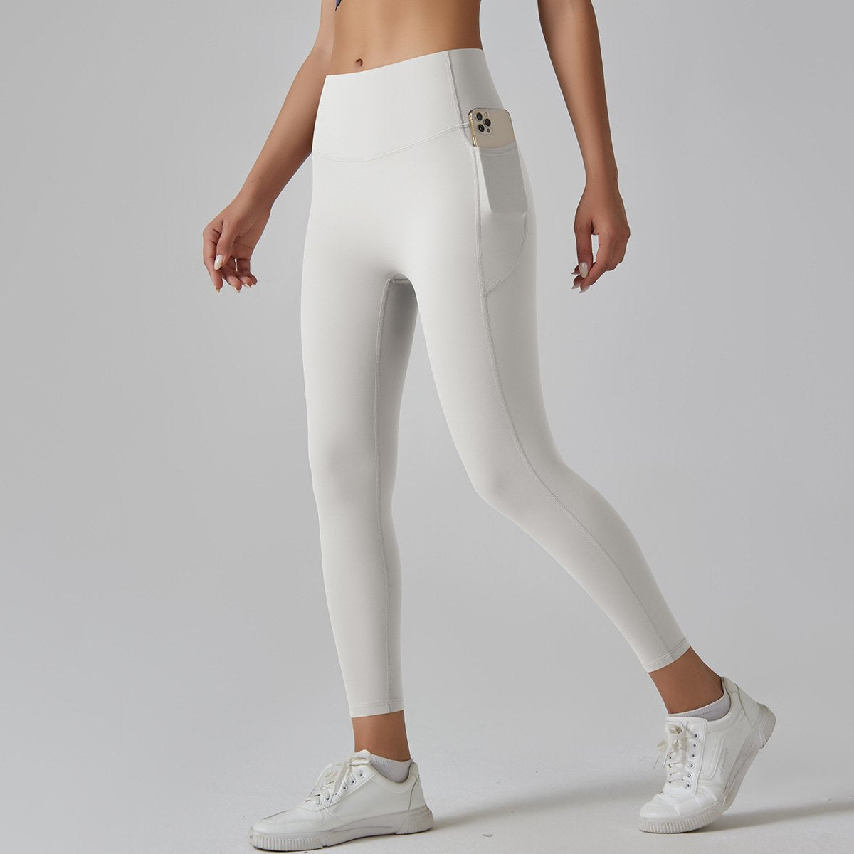 Womens Sports Yoga 75%nylon 25%spandex Leggings Y-6647 print logo 3
