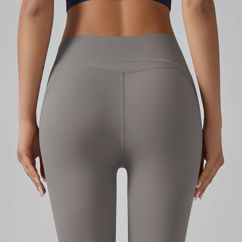 Womens Sports Yoga 75%nylon 25%spandex Leggings Y-6647 print logo 55