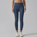 Womens Sports Yoga 75%nylon 25%spandex Leggings Y-6647 print logo 35