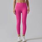 Womens Sports Yoga 75%nylon 25%spandex Leggings Y-6647 print logo 71