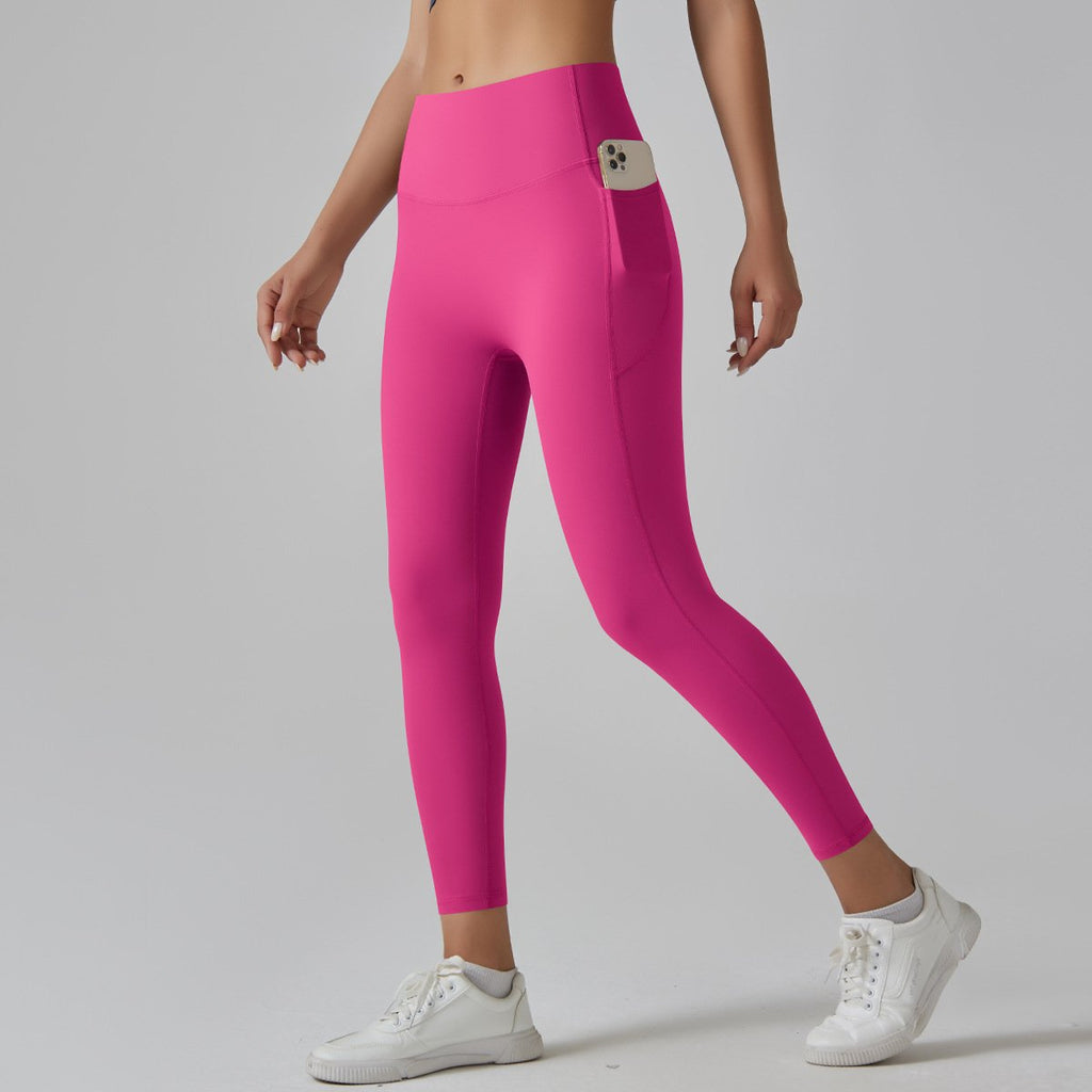 Womens Sports Yoga 75%nylon 25%spandex Leggings Y-6647 print logo 80
