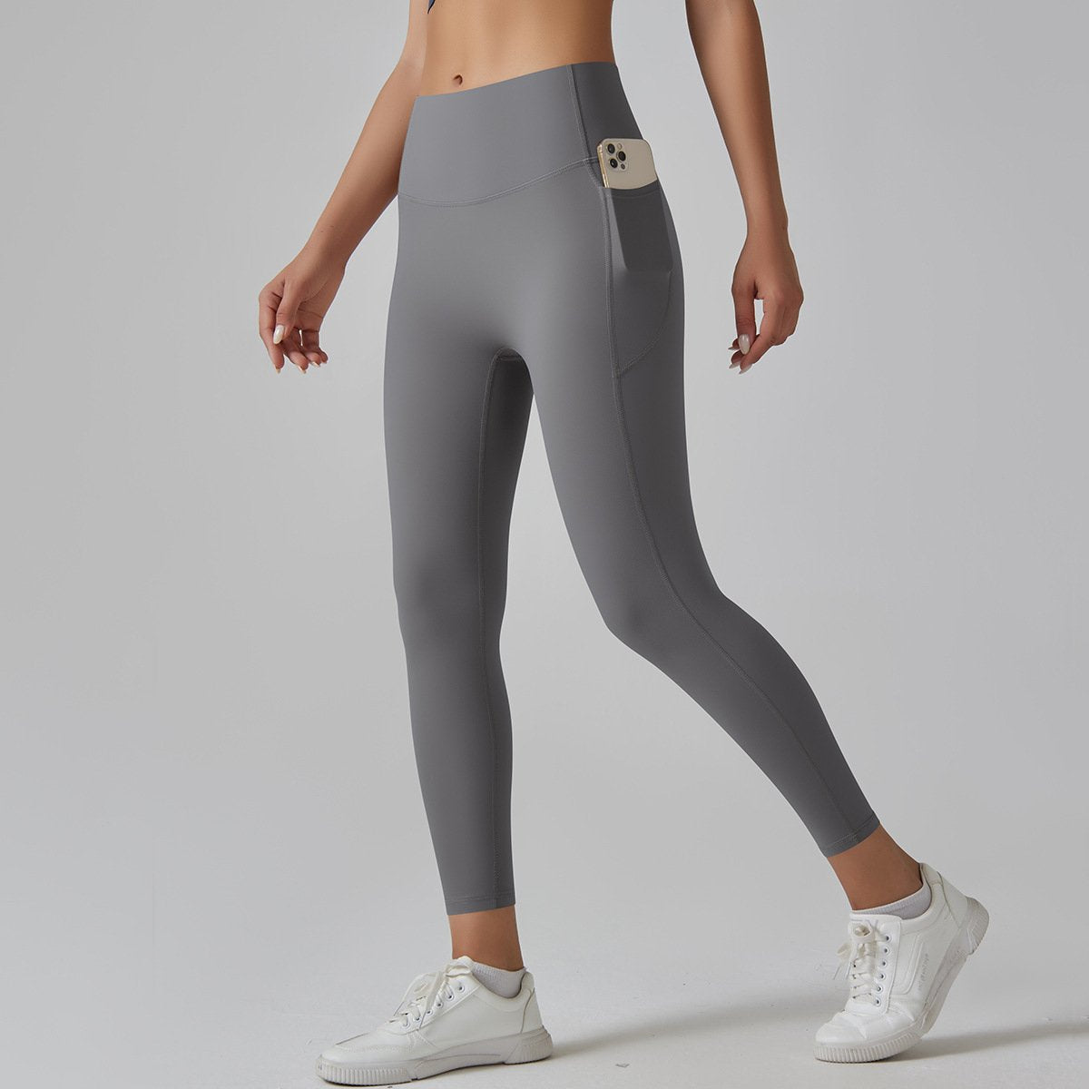 Womens Sports Yoga 75%nylon 25%spandex Leggings Y-6647 print logo 12