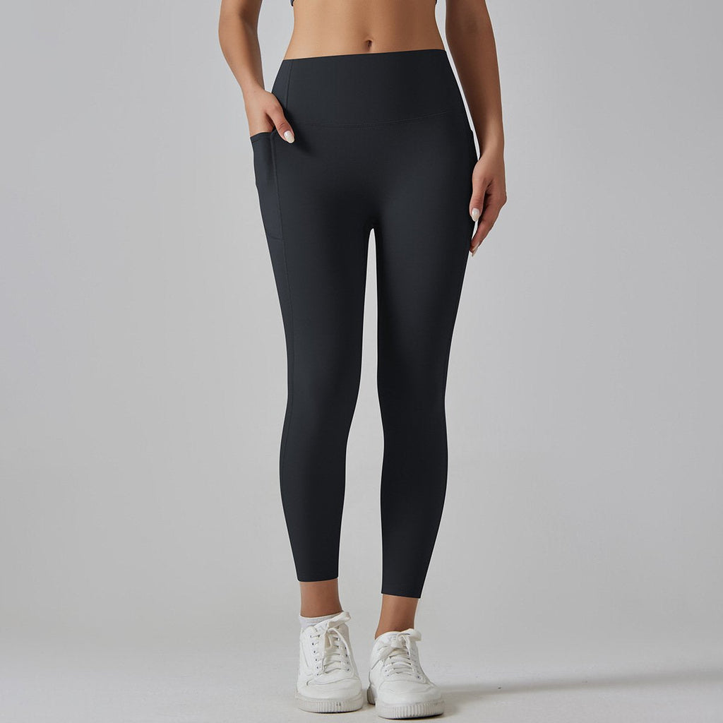 Womens Sports Yoga 75%nylon 25%spandex Leggings Y-6647 print logo 60