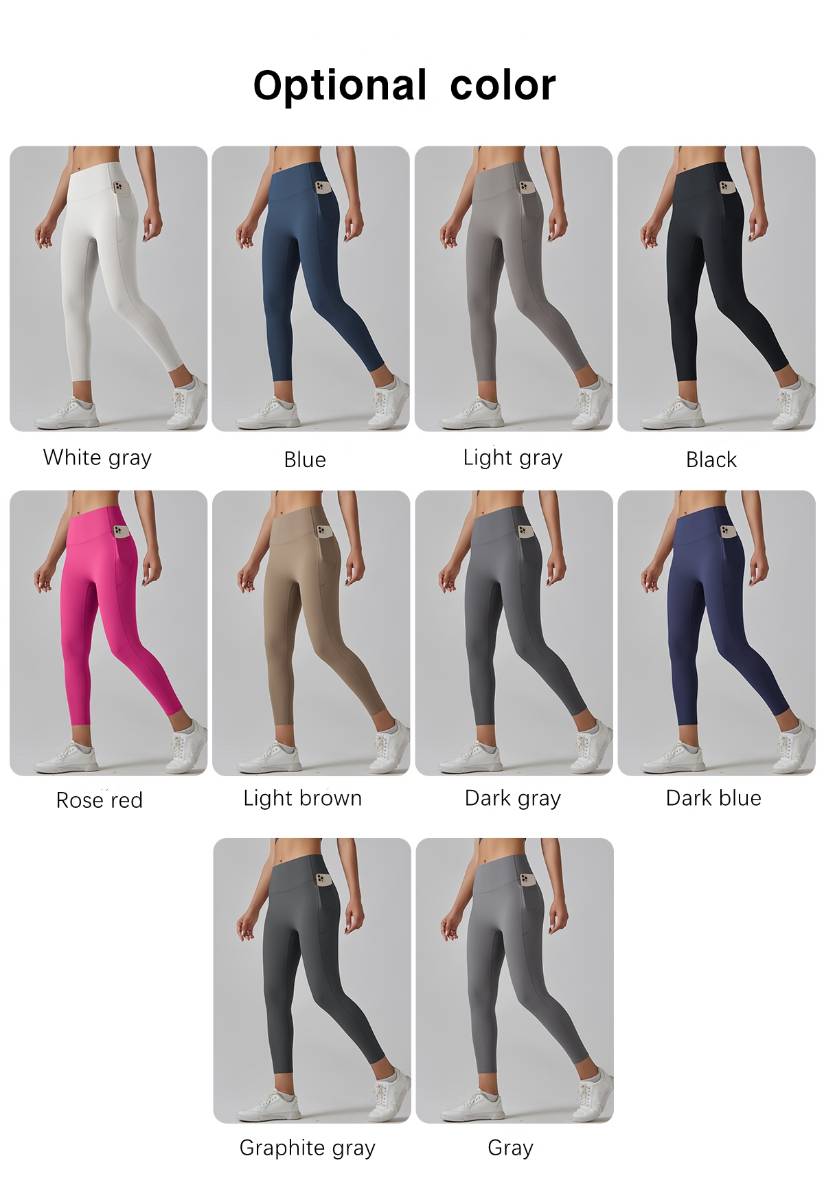Womens Sports Yoga 75%nylon 25%spandex Leggings Y-6647 print logo 20