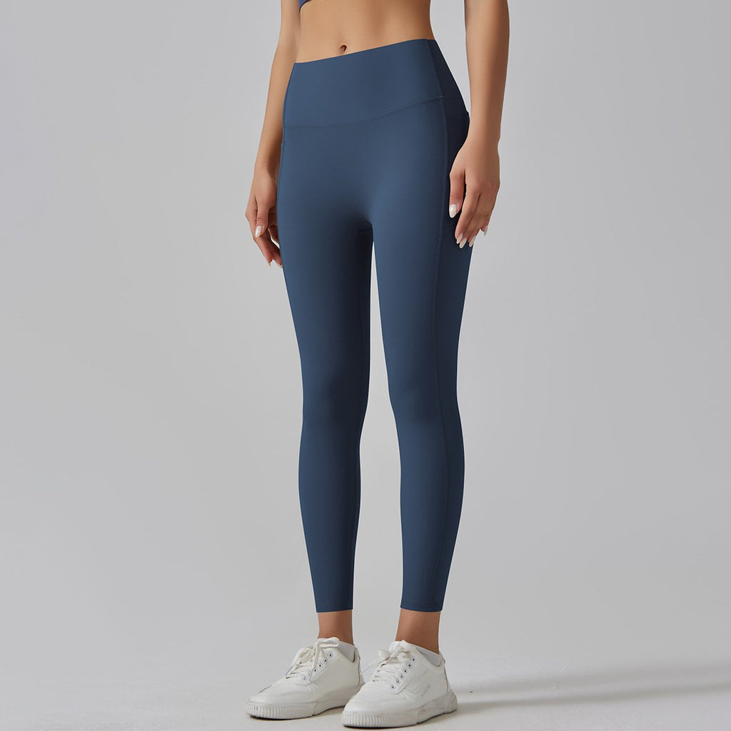 Womens Sports Yoga 75%nylon 25%spandex Leggings Y-6647 print logo 36