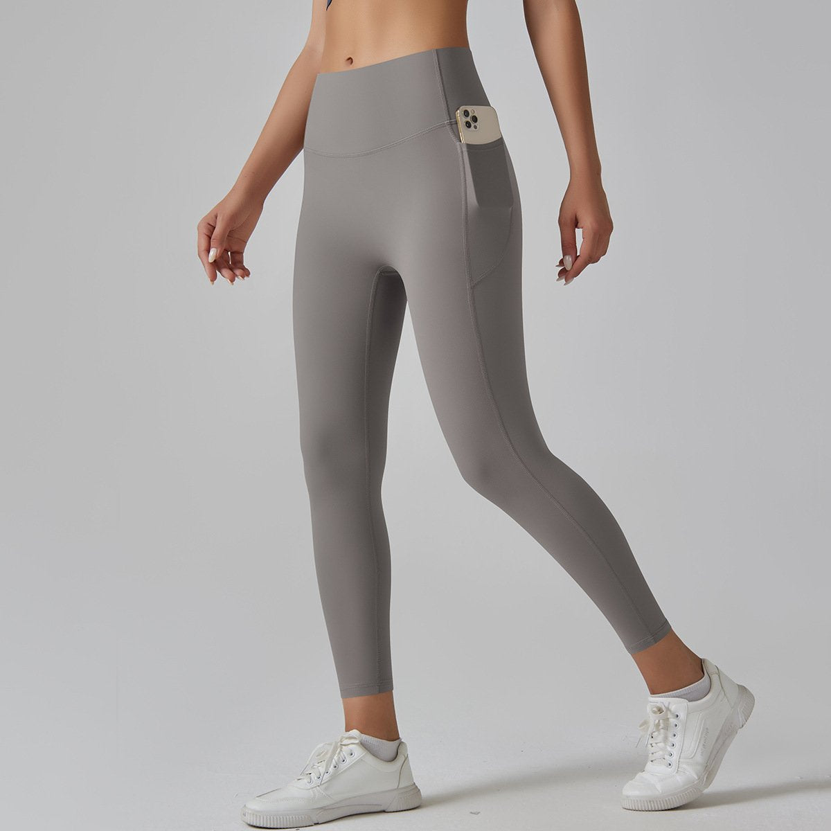 Womens Sports Yoga 75%nylon 25%spandex Leggings Y-6647 print logo 52