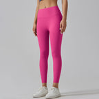 Womens Sports Yoga 75%nylon 25%spandex Leggings Y-6647 print logo 72