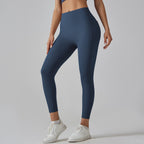 Womens Sports Yoga 75%nylon 25%spandex Leggings Y-6647 print logo 40
