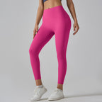 Womens Sports Yoga 75%nylon 25%spandex Leggings Y-6647 print logo 76