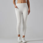 Womens Sports Yoga 75%nylon 25%spandex Leggings Y-6647 print logo 24