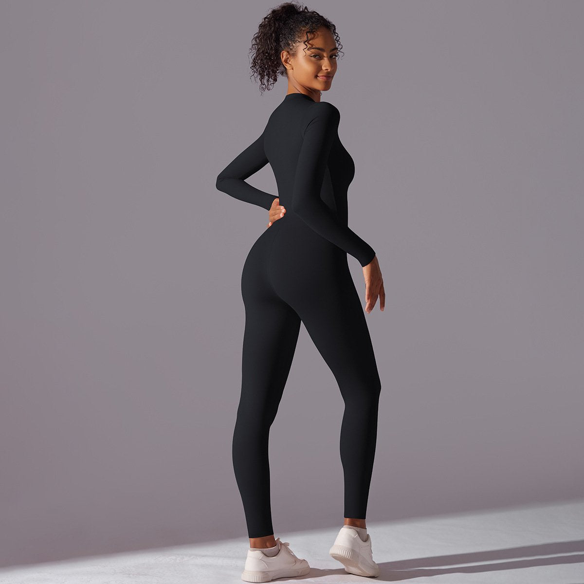 Womens Workout  Yoga 75% nylon 25% spandex Bodysuit Y-6649 print logo 37