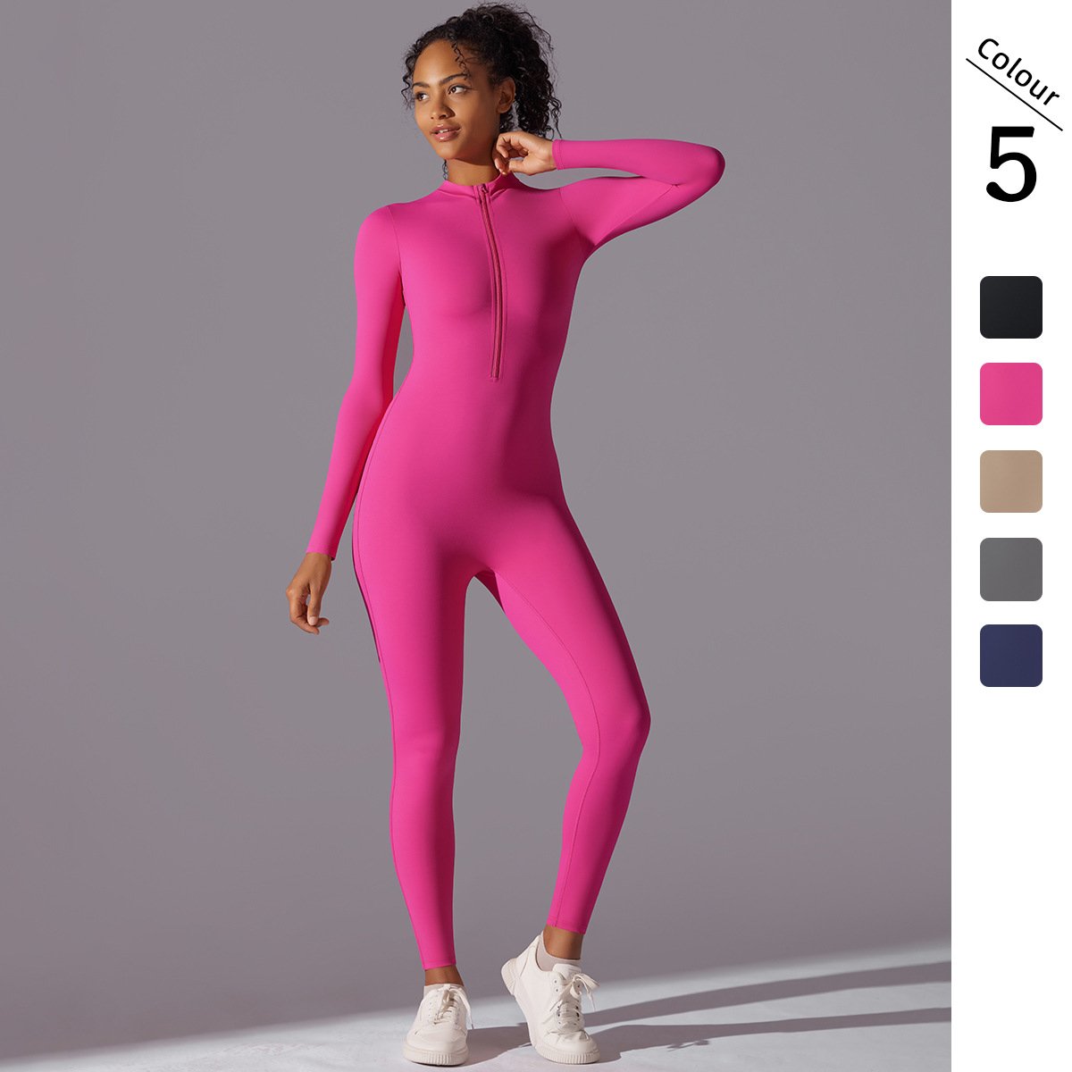Womens Workout  Yoga 75% nylon 25% spandex Bodysuit Y-6649 print logo 21