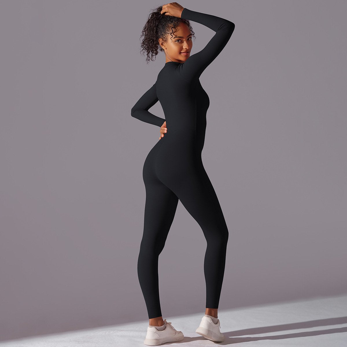Womens Workout  Yoga 75% nylon 25% spandex Bodysuit Y-6649 print logo 38
