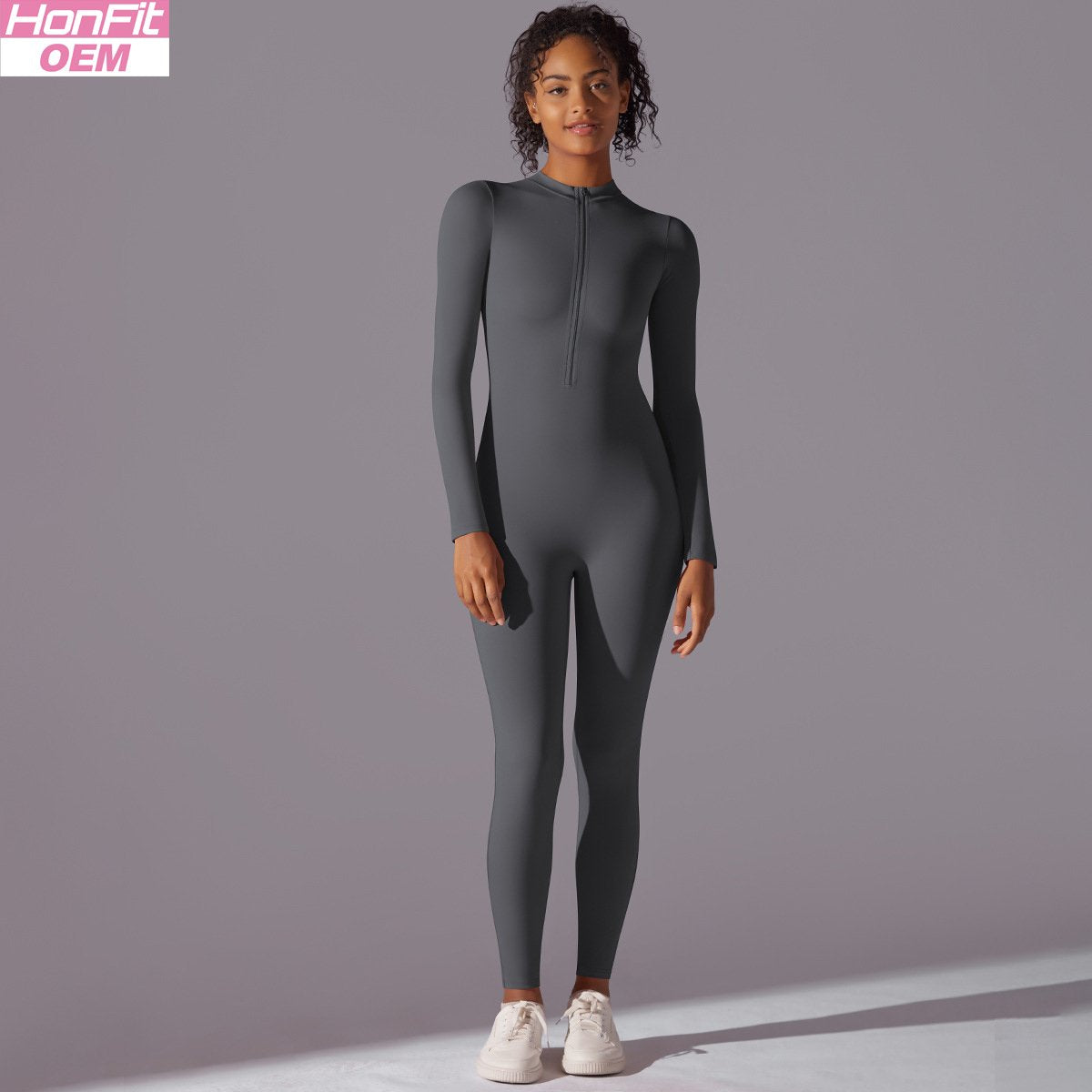 Womens Workout  Yoga 75% nylon 25% spandex Bodysuit Y-6649 print logo 4