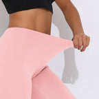 Womens Sportswear Yoga 75%nylon 25%spandex Flared Leggings Y-6651 print logo 64