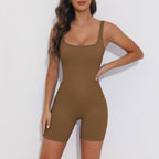 Womens Workout Fitness 90% nylon 10% spandex Bodysuit Y-6652 print logo 46