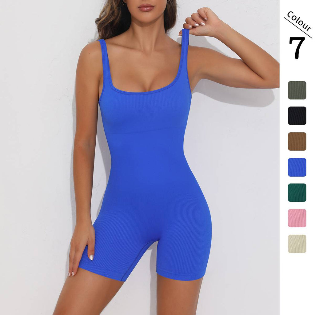 Womens Workout Fitness 90% nylon 10% spandex Bodysuit Y-6652 print logo 22