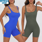 Womens Workout Fitness 90% nylon 10% spandex Bodysuit Y-6652 print logo 10