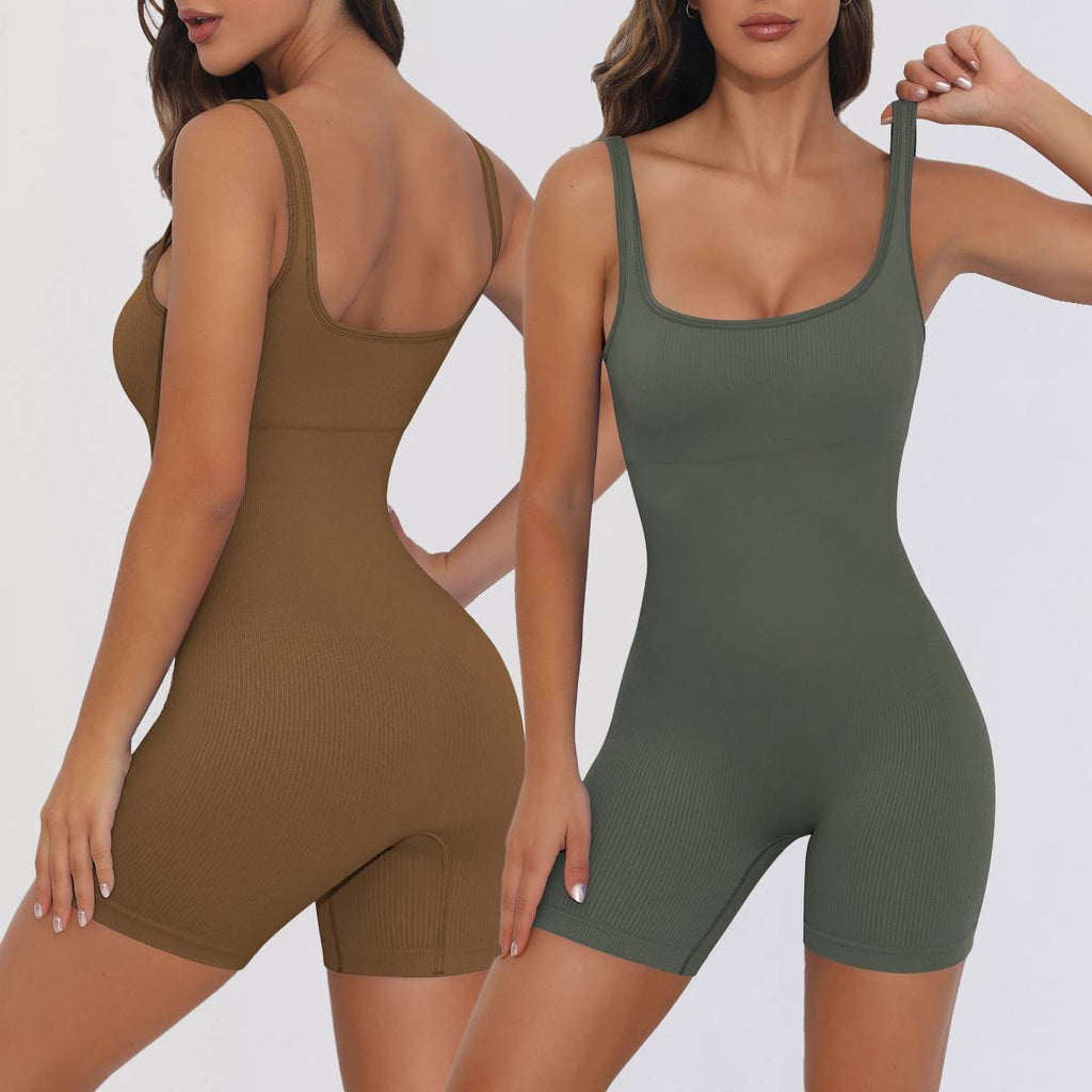 Womens Workout Fitness 90% nylon 10% spandex Bodysuit Y-6652 print logo 29