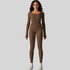 Womens Fitness Sportswear 90% nylon 10% spandex Bodysuit Y-6653 print logo 1