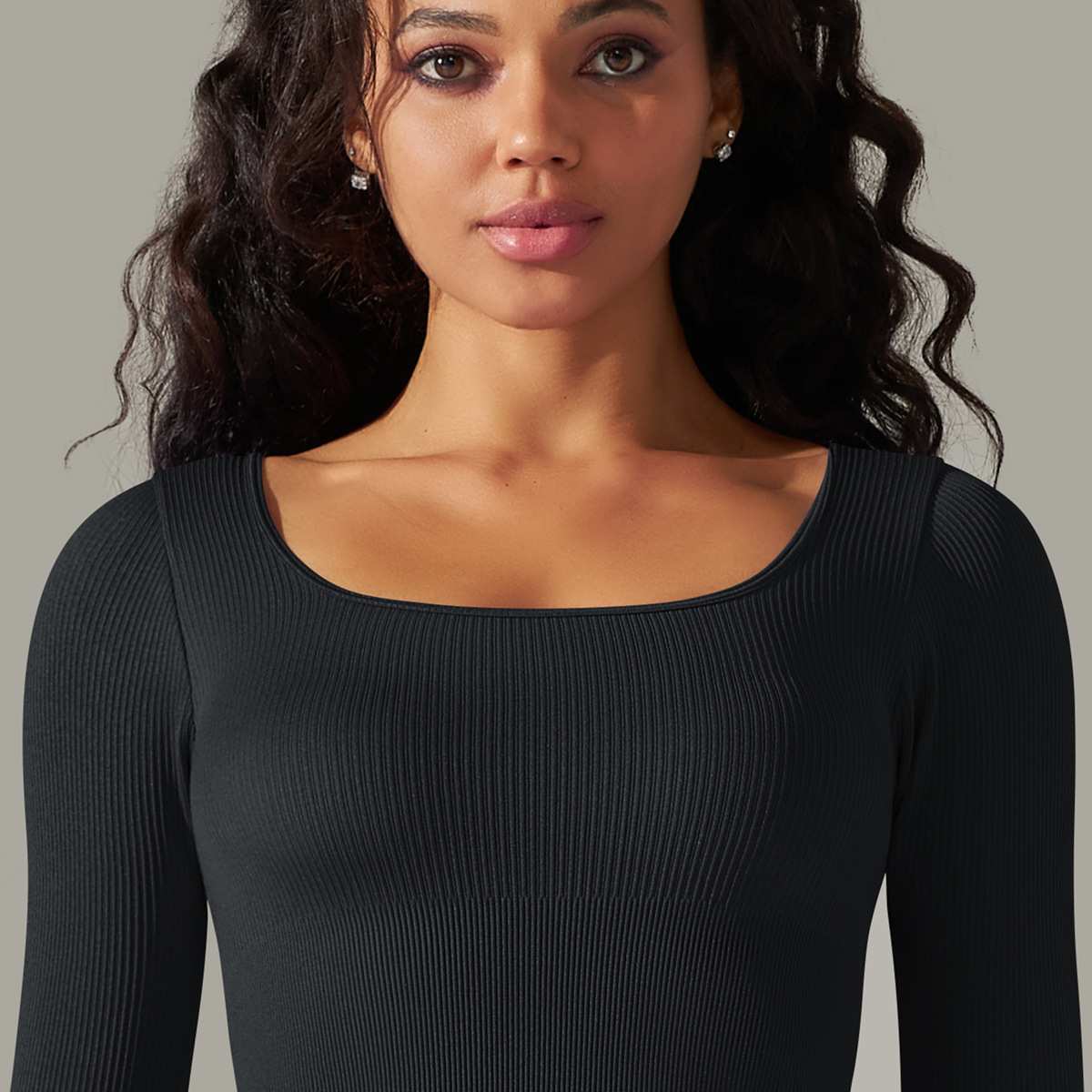 Womens Fitness Sportswear 90% nylon 10% spandex Bodysuit Y-6653 print logo 46