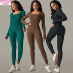 Womens Fitness Sportswear 90% nylon 10% spandex Bodysuit Y-6653 print logo 4