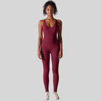 Womens Fitness Training 90% nylon 10% spandex Bodysuit Y-6655 print logo 1