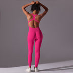 Womens Fitness Training 90% nylon 10% spandex Bodysuit Y-6655 print logo 33