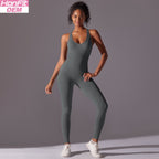 Womens Fitness Training 90% nylon 10% spandex Bodysuit Y-6655 print logo 9