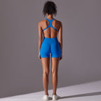 Womens Yoga Activewear 90% nylon 10% spandex Bodysuit Y-6655 print logo 57