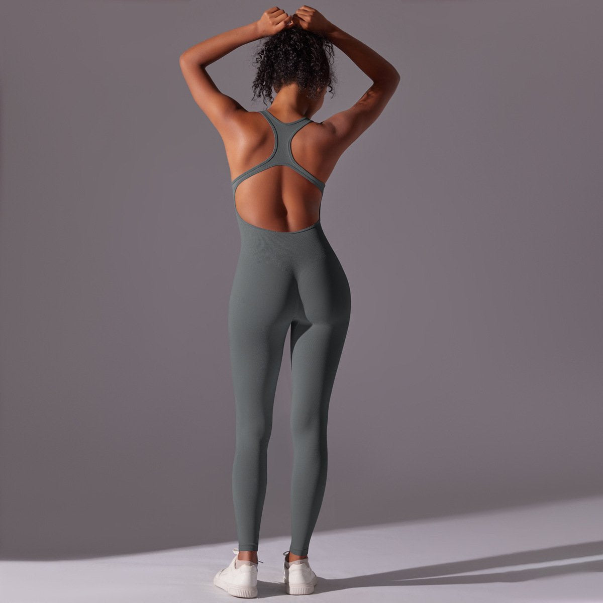 Womens Fitness Training 90% nylon 10% spandex Bodysuit Y-6655 print logo 74