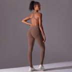 Womens Yoga Activewear 90% nylon 10% spandex Bodysuit Y-6655 print logo 90