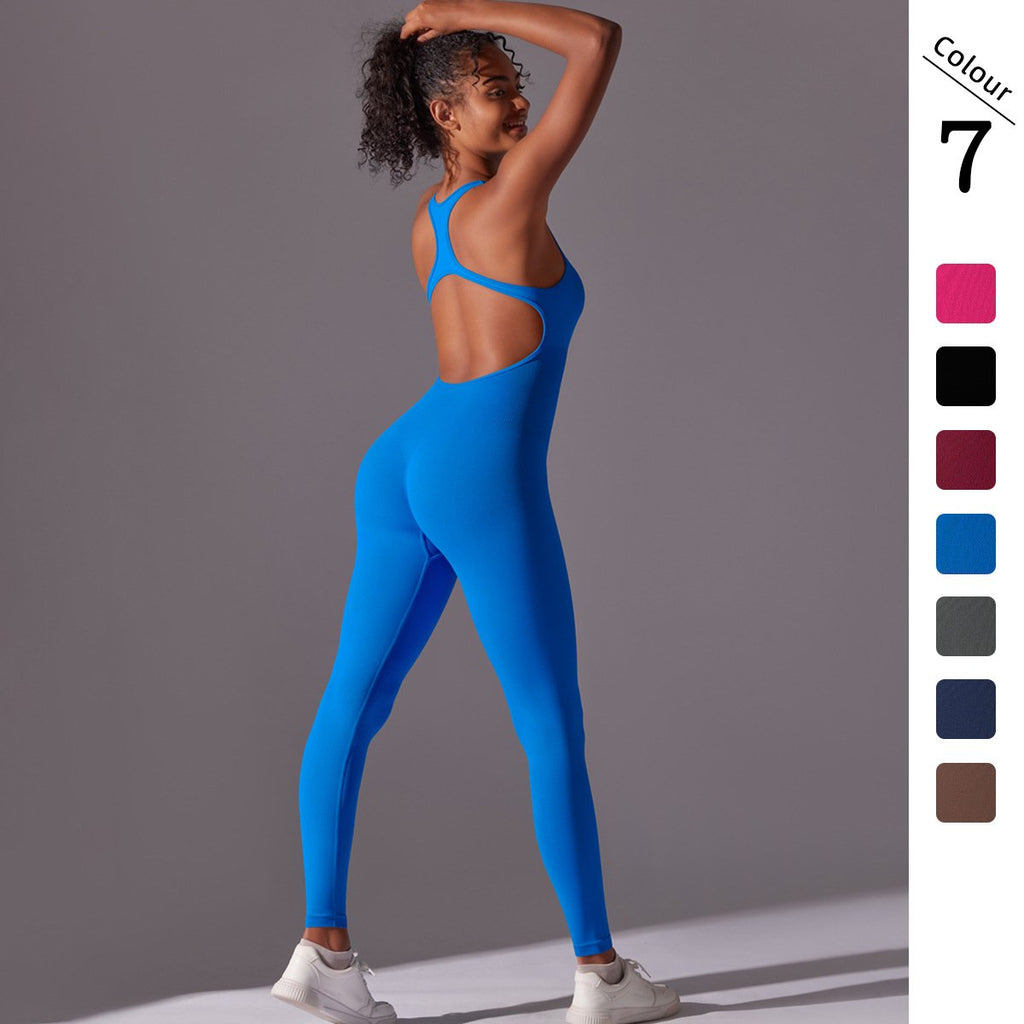 Womens Fitness Training 90% nylon 10% spandex Bodysuit Y-6655 print logo 22
