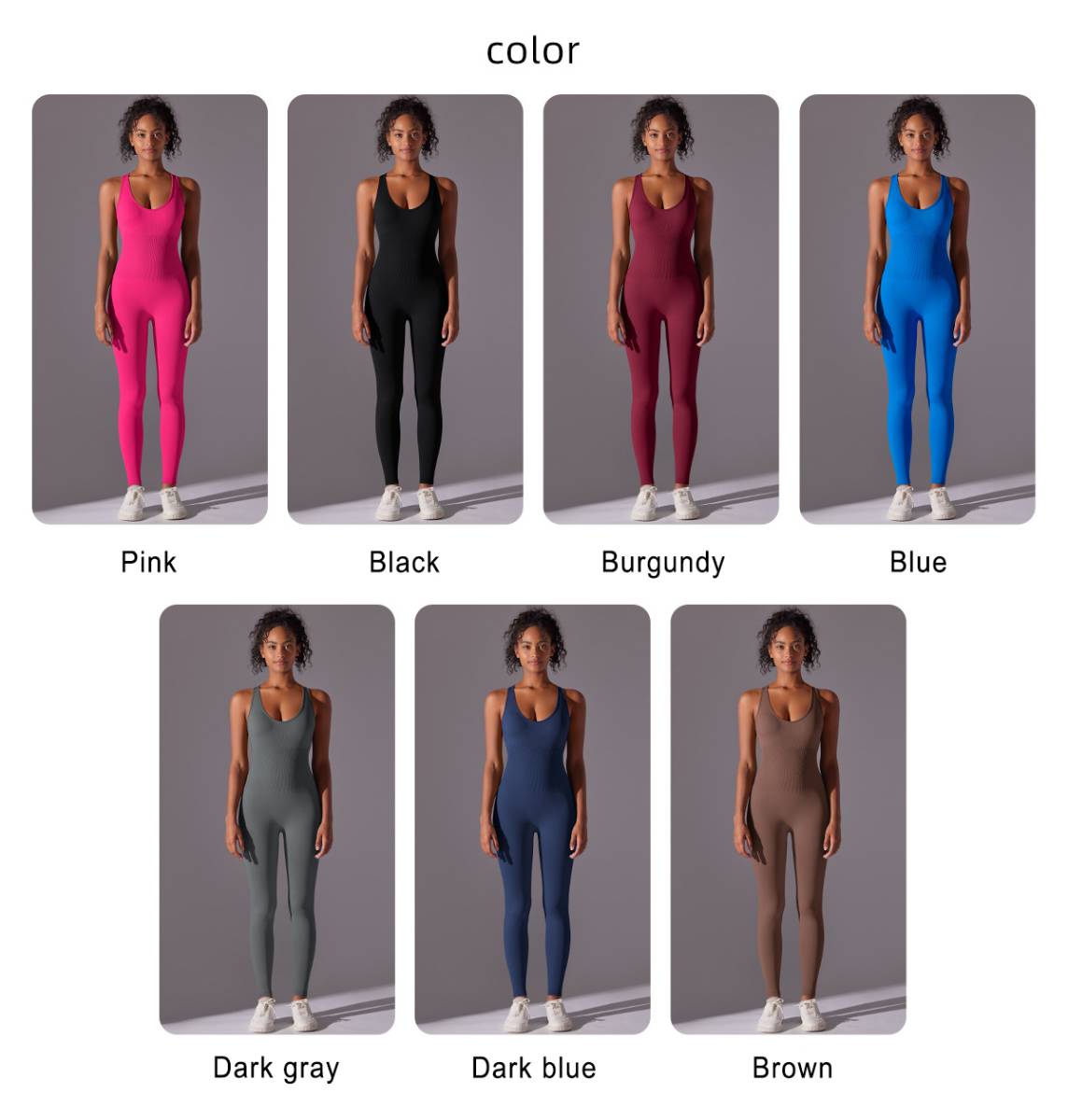 Womens Fitness Training 90% nylon 10% spandex Bodysuit Y-6655 print logo 26