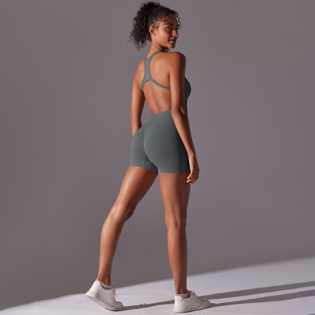 Womens Yoga Activewear 90% nylon 10% spandex Bodysuit Y-6655 print logo 70
