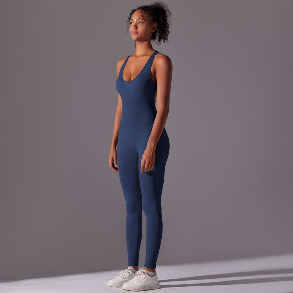 Womens Fitness Training 90% nylon 10% spandex Bodysuit Y-6655 print logo 78